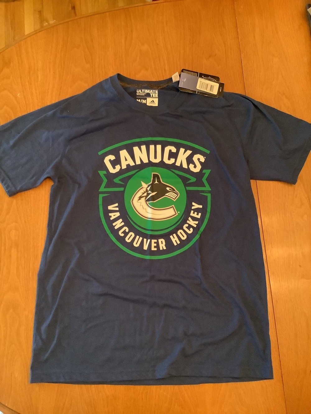Vancouver Canucks Blue Graphic Tee
